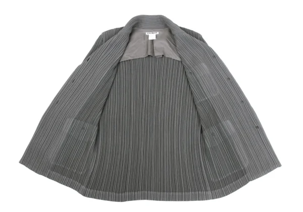 ISSEY MIYAKE WHITE LABEL Pleats Jacket & Long Skirt K-164623_010