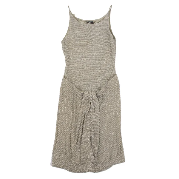 GIORGIO ARMANI Silk Beaded Camisole Dress K-164627_002