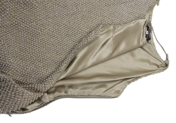 GIORGIO ARMANI Silk Beaded Camisole Dress K-164627_006