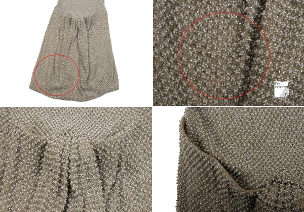 GIORGIO ARMANI Silk Beaded Camisole Dress K-164627_009