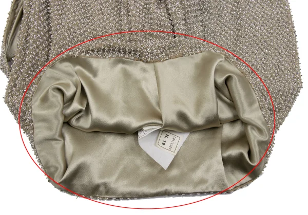 GIORGIO ARMANI Silk Beaded Camisole Dress K-164627_010