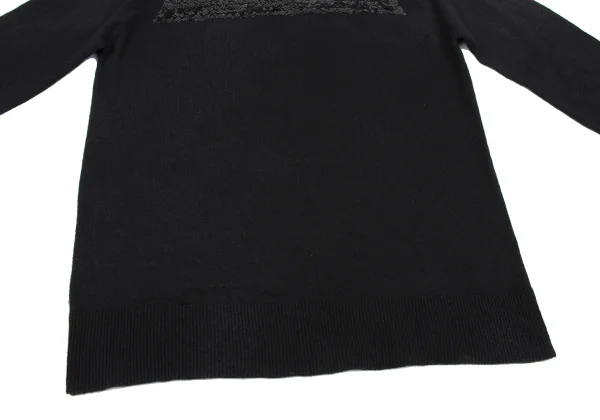 JUNYA WATANABE COMME des  GARCONS Front Sequin Embellished Knit Sweater K-164630_011