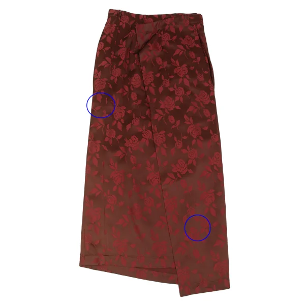 JUNYA WATANABE COMME des GARCONS Acetate Poly Floral Jacquard Skirt K-164631_010