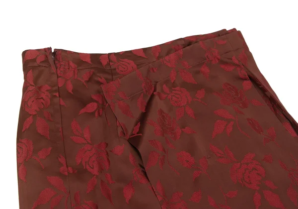 JUNYA WATANABE COMME des GARCONS Acetate Poly Floral Jacquard Skirt K-164631_013