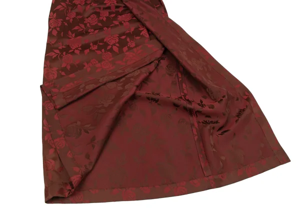 JUNYA WATANABE COMME des GARCONS Acetate Poly Floral Jacquard Skirt K-164631_015