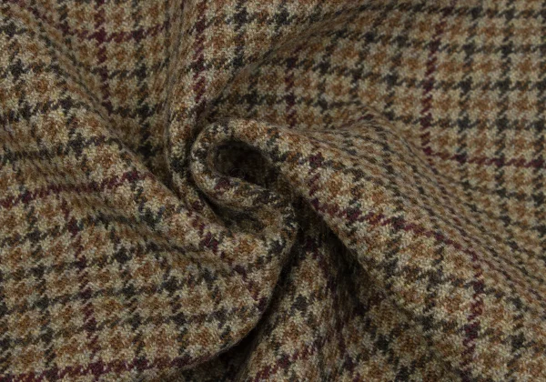 Ralph Lauren Wool Check Belted Wrap Skirt K-164639_011