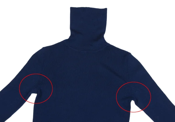 Theory Wool Turtleneck Rib Knit K-164640_003