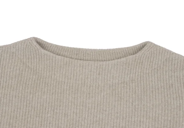 Theory Raccoon Wool Blend Off Shoulder Sweater K-164641_004
