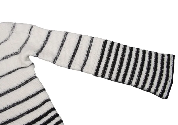 Theory Cashmere Blend Stripe Knit Sweater K-164642_006