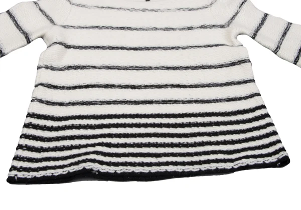 Theory Cashmere Blend Stripe Knit Sweater K-164642_008