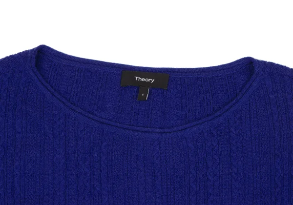 Theory Wool Cable Knit Sweater K-164643_004