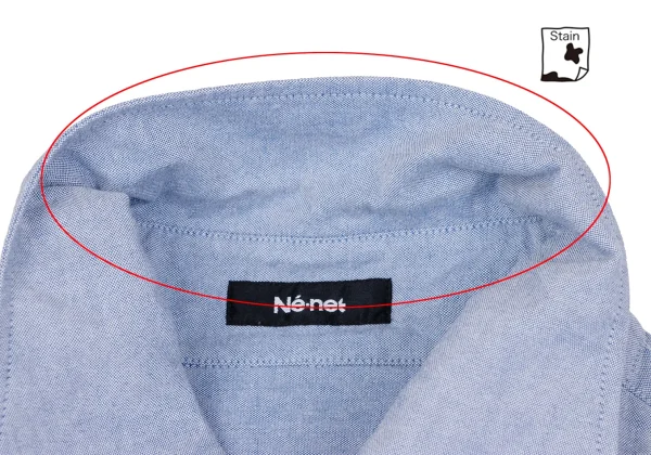 Ne-net Animal Embroidery Button Down Shirt Dress K-164647_008