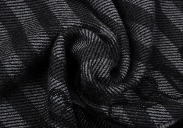 GIORGIO ARMANI Logo Jacquard Striped Stole K-164648_007