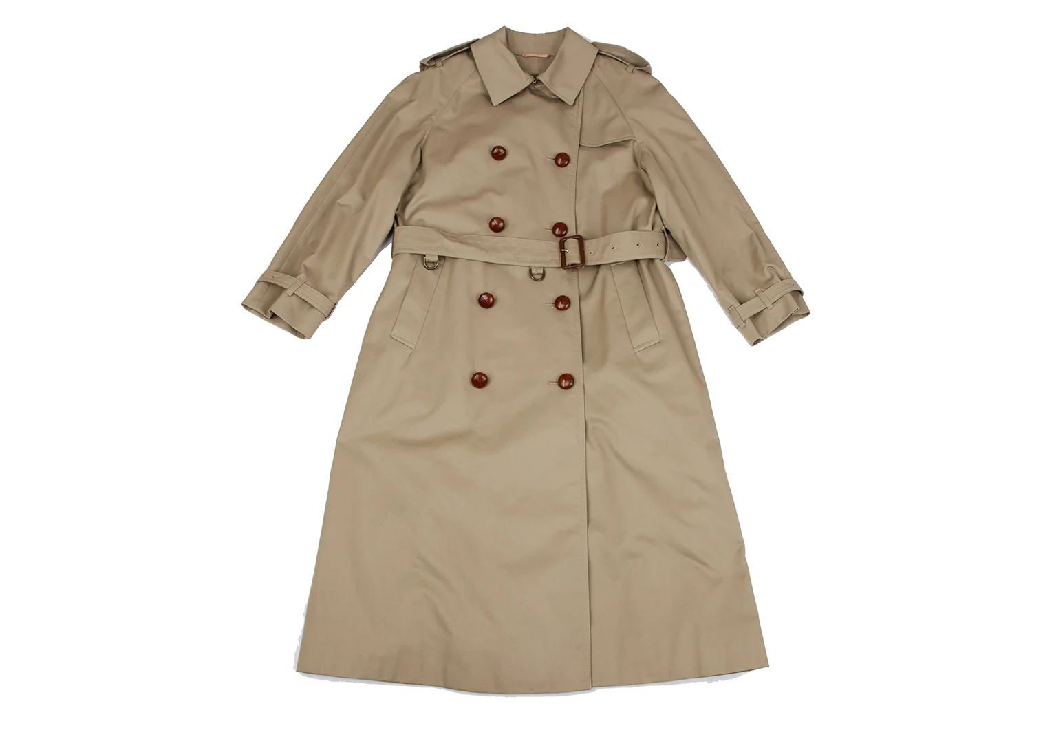 アクアスキュータムAquascutum 裏チェックライナートレンチコート