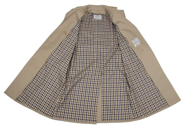 Aquascutum Check Lining Trench Coat K-164654_010