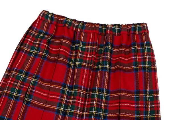 COMME des GARCONS GIRL Check Pleats Wool Skirt K-164658_003