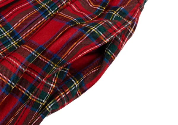 COMME des GARCONS GIRL Check Pleats Wool Skirt K-164658_004
