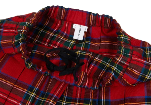 COMME des GARCONS GIRL Check Pleats Wool Skirt K-164658_005