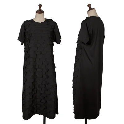 COMME des GARCONS Poly Patch Short Sleeve Dress