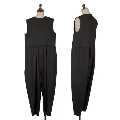 tricot COMME des GARCONS Wool Gaba Gather Sleeveless Overalls