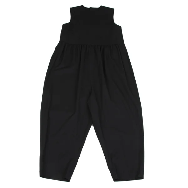 tricot COMME des GARCONS Wool Gaba Gather Sleeveless Overalls K-164664_002