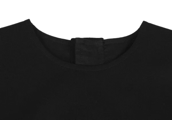 tricot COMME des GARCONS Wool Gaba Gather Sleeveless Overalls K-164664_004