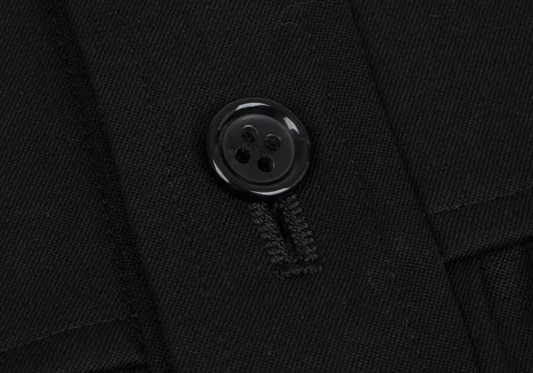 tricot COMME des GARCONS Wool Gaba Gather Sleeveless Overalls K-164664_009