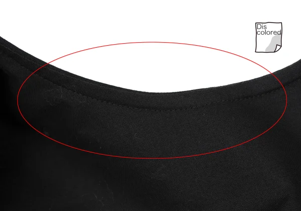 tricot COMME des GARCONS Wool Gaba Gather Sleeveless Overalls K-164664_011