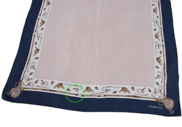 CELINE Belt Printed Scarf K-164665_005