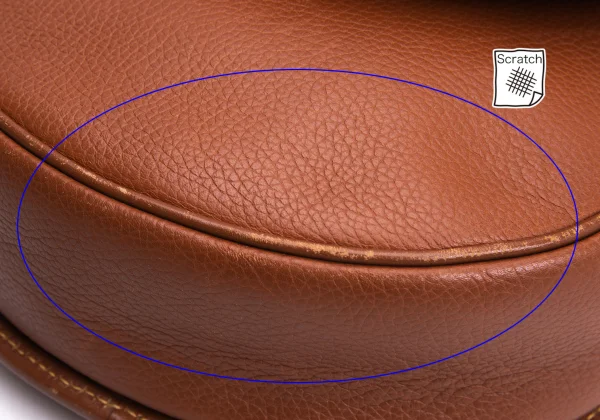 GUCCI Sherry Line Leather Shoulder Bag K-164673_011