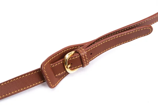 GUCCI Sherry Line Leather Shoulder Bag K-164673_014