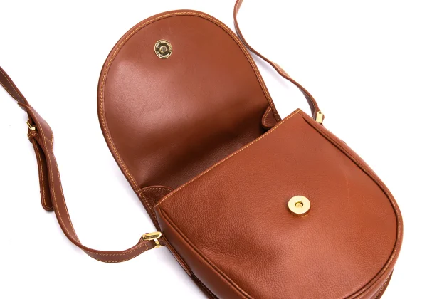 GUCCI Sherry Line Leather Shoulder Bag K-164673_015