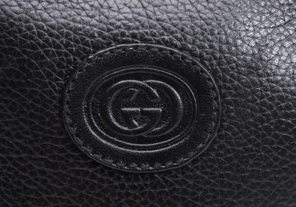 GUCCI Leather Shoulder Bag K-164674_004