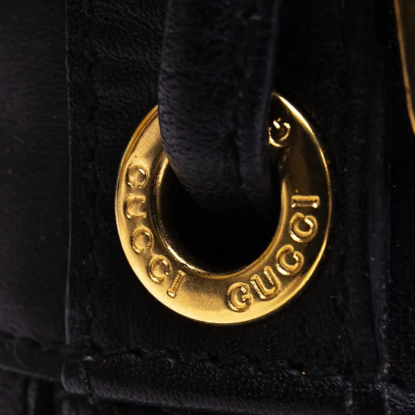 GUCCI Leather Shoulder Bag K-164674_007