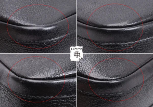 GUCCI Leather Shoulder Bag K-164674_011