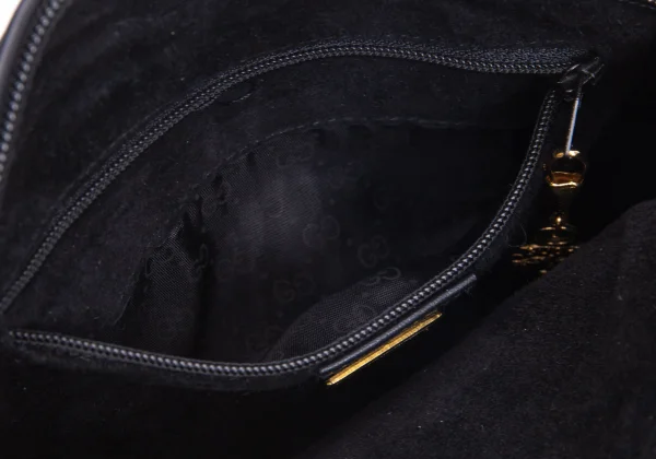 GUCCI Leather Shoulder Bag K-164674_014