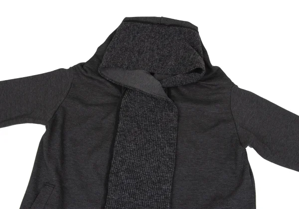 ATSURO TAYAMA Pile Switching Knit Coat K-164680_003