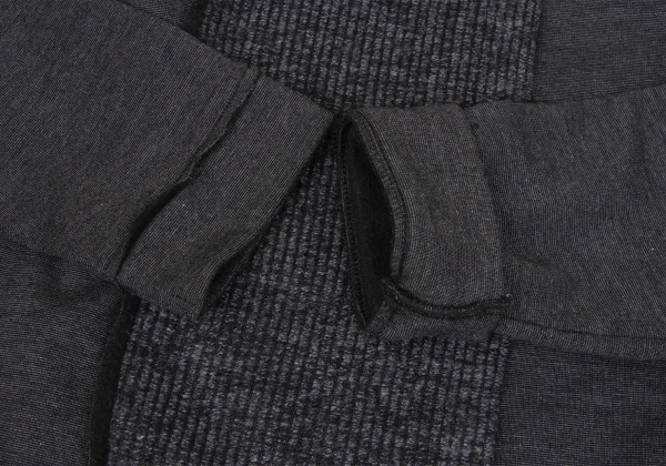 ATSURO TAYAMA Pile Switching Knit Coat K-164680_007