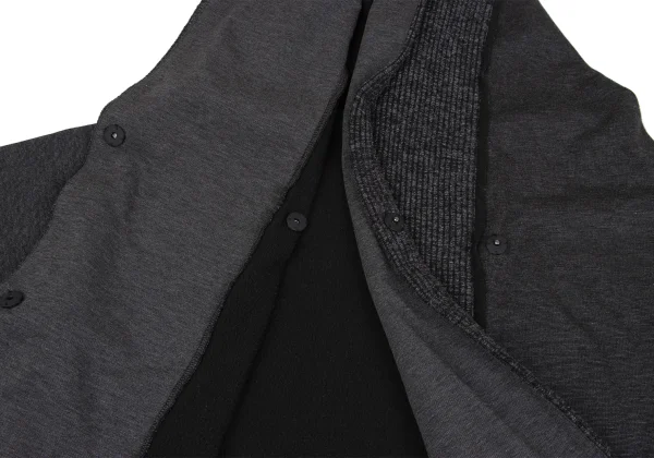 ATSURO TAYAMA Pile Switching Knit Coat K-164680_011