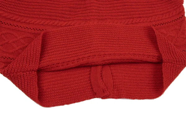 ATSURO TAYAMA  Back Open Cable Knit Sweater K-164682_009