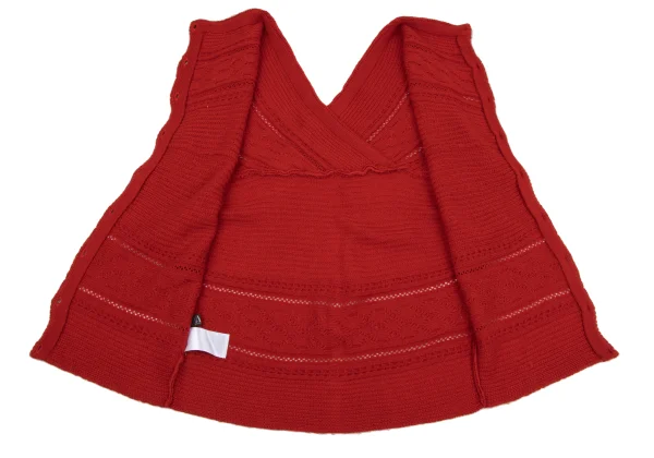 ATSURO TAYAMA  Back Open Cable Knit Sweater K-164682_012