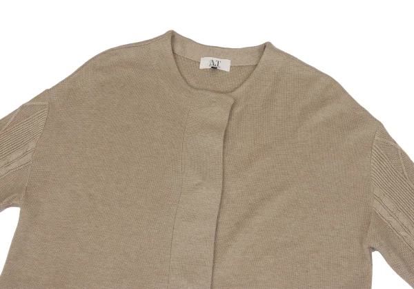 ATSURO TAYAMA Cable Sleeve Long Knit Cardigan K-164683_003