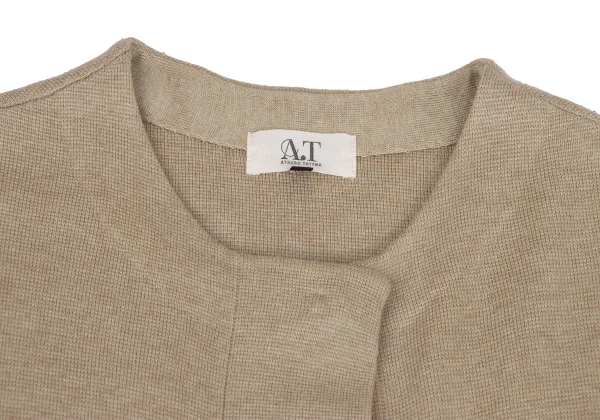 ATSURO TAYAMA Cable Sleeve Long Knit Cardigan K-164683_004