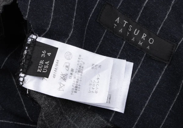 ATSURO TAYAMA Switching Stripe Sleeveless Top K-164684_013