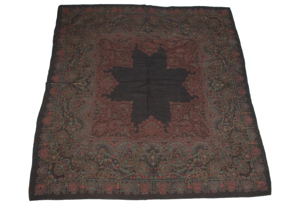 TRUSARDI Wool Silk Paisley Jacquard Stole K-164687_002