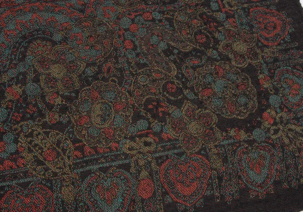TRUSARDI Wool Silk Paisley Jacquard Stole K-164687_004