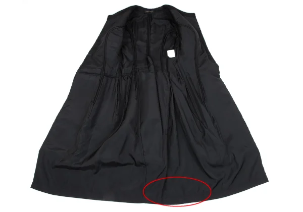 COMME des GARCONS Alpaca Wool Over Lining Brushed Coat K-164691_010