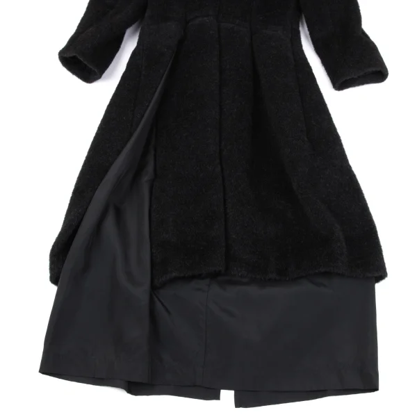 COMME des GARCONS Alpaca Wool Over Lining Brushed Coat K-164691_013