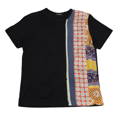 tricot COMME des GARCONS Cotton Switching Print T-shirt