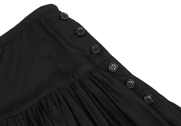 robe de chambre COMME des GARCONS Rayon Side Button Gather Skirt K-164694_004